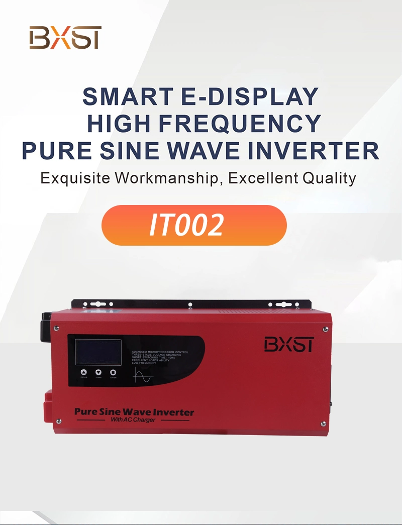 Bxst-It002-5000W DC AC Battery Transformer UPS Single Phase Pure Sine Wave Solar System Power Inverter
