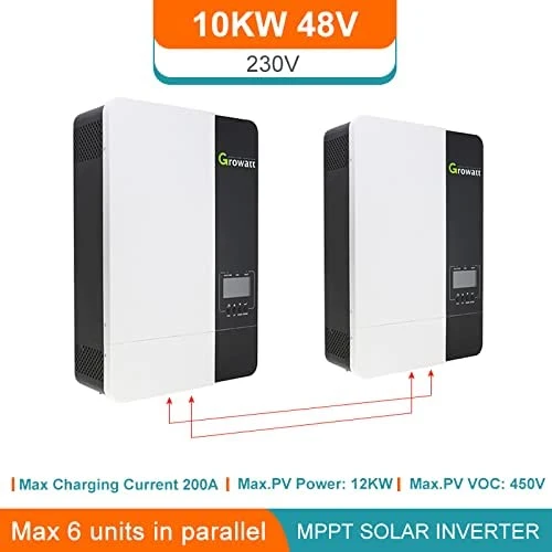 in Stock Growatt SPF 5000es Energy Storage 48V 5kw Wechselricht Photovoltaic Growatt off Grid Solar Inverter