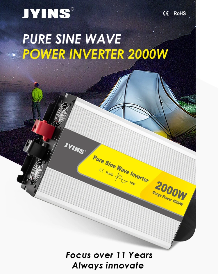 1000W/2000W/3000W/4000W/5000W/6000W Pure Sine Wave Power Inverter